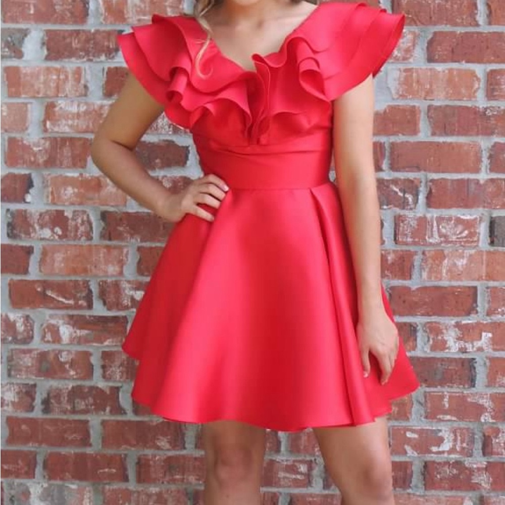 Red Sherri Hill Dress